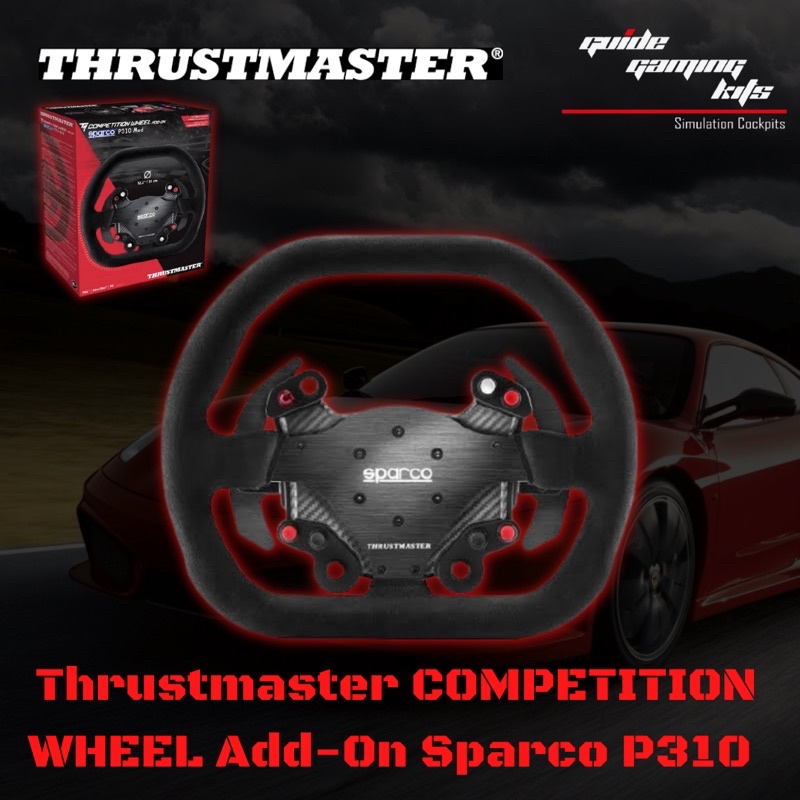卸売 BLUE SHOP特価Thrustmaster VG Thrustmaster TmコンペティションホイールアドオンSparco P310 Mod  PC並行輸入商品