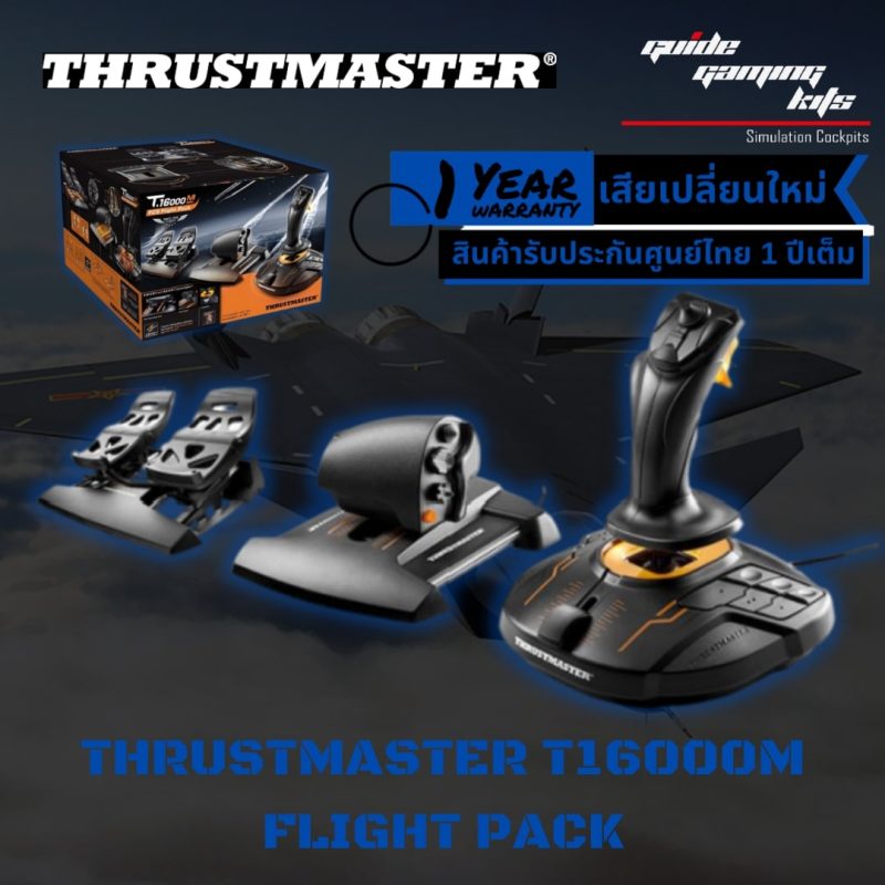 Thrustmaster T.16000M FCS Flight Simulator Joystick