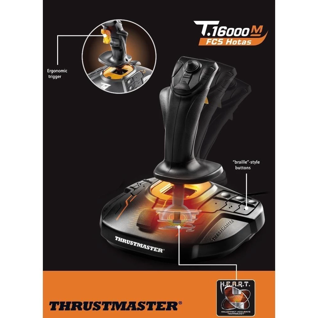 Thrustmaster T.16000M FCS - GGK Simracing Thailand
