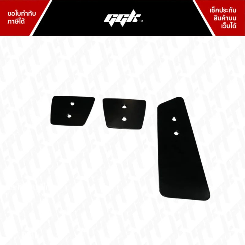 plate-foot-steel-moza-srp-lite-t598-ggk-2 แผ่นเหล็กเสริมแป้นเท้า สำหรับ Moza SRP Lite & T598 ggk