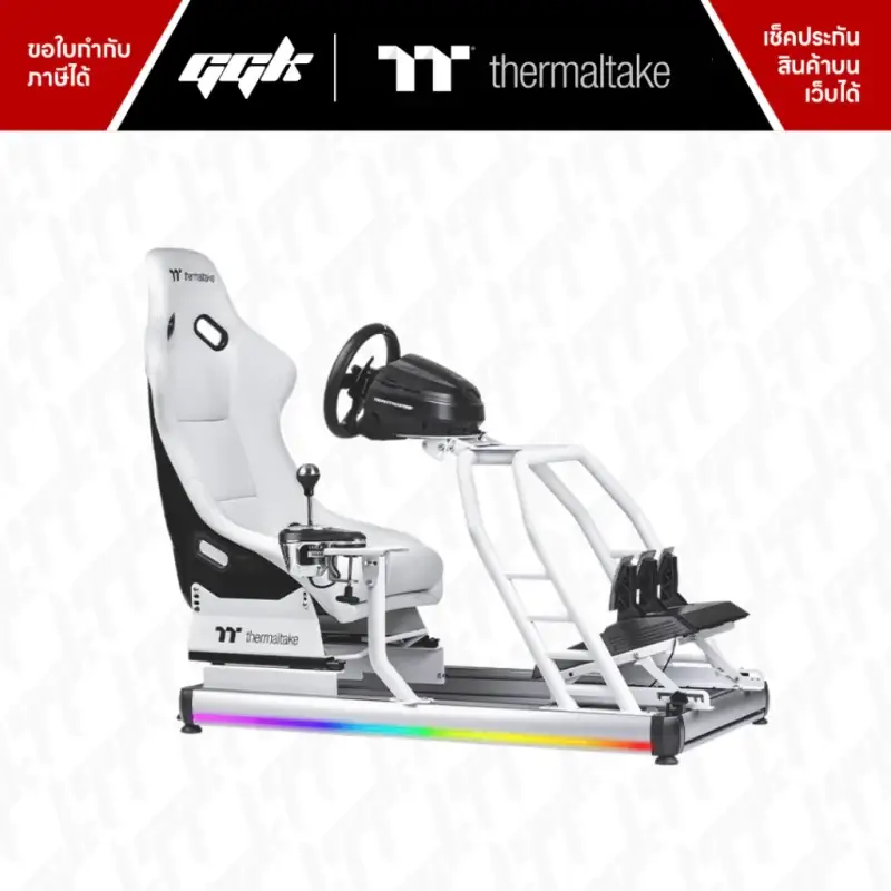 thermaltake-gr500-snow-racing-cockpit-ggk-2 GR500 Snow Cockpit สำหรับนักแข่งซิมเรซซิ่ง ตัวจริง ที่ ggk