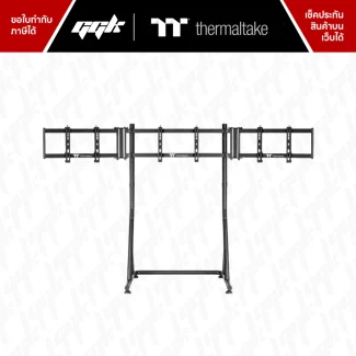 ขาตั้งจอ Triple Racing Monitor Stand Black สำหรับ 3 จอ 27-32 นิ้ว ggk