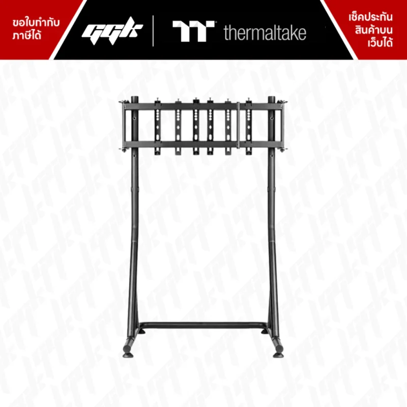triple-racing-monitor-stand-black-3-sim-27-32-ggk-3 Triple Racing Monitor Stand Black สำหรับ 3 จอ ซิมเรซซิ่ง ggk
